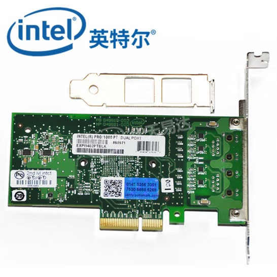 英特尔（Intel） 千兆EXPI9402PT双口...